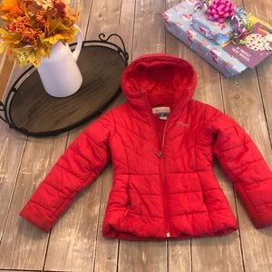 Play coat with some dirt on sleeves